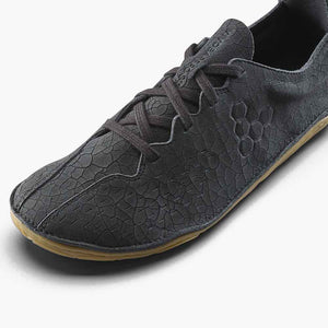 OBSIDIAN CRACKED LEATHER
