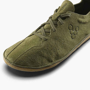 DARK OLIVE CRACKED LEATHER