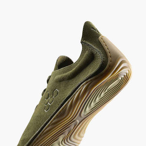 DARK OLIVE CRACKED LEATHER