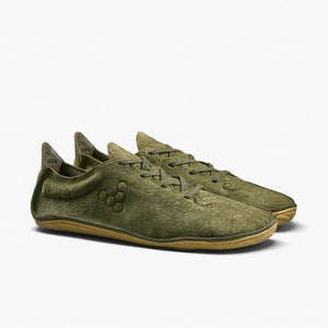 DARK OLIVE CRACKED LEATHER