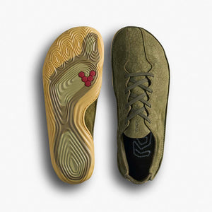 DARK OLIVE CRACKED LEATHER