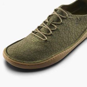 DARK OLIVE CRACKED LEATHER