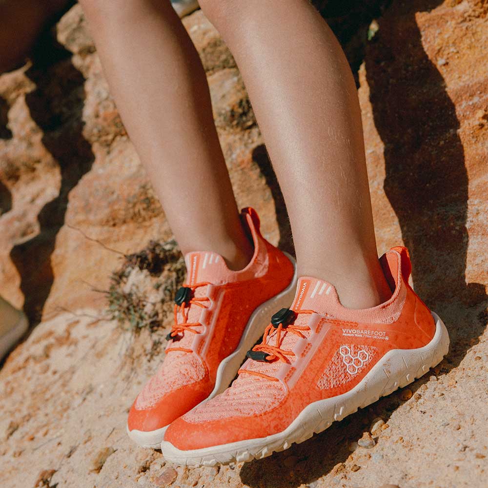 VivoBarefoot プライマストレイルニット ベージュ スニーカー 38 VivoBarefoot プライマストレイルニット ベージュ スニーカー 38